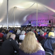 Concert crowd NH Highland Games