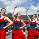 Royal Canadian Mounted Police Pipe Drums Dancers