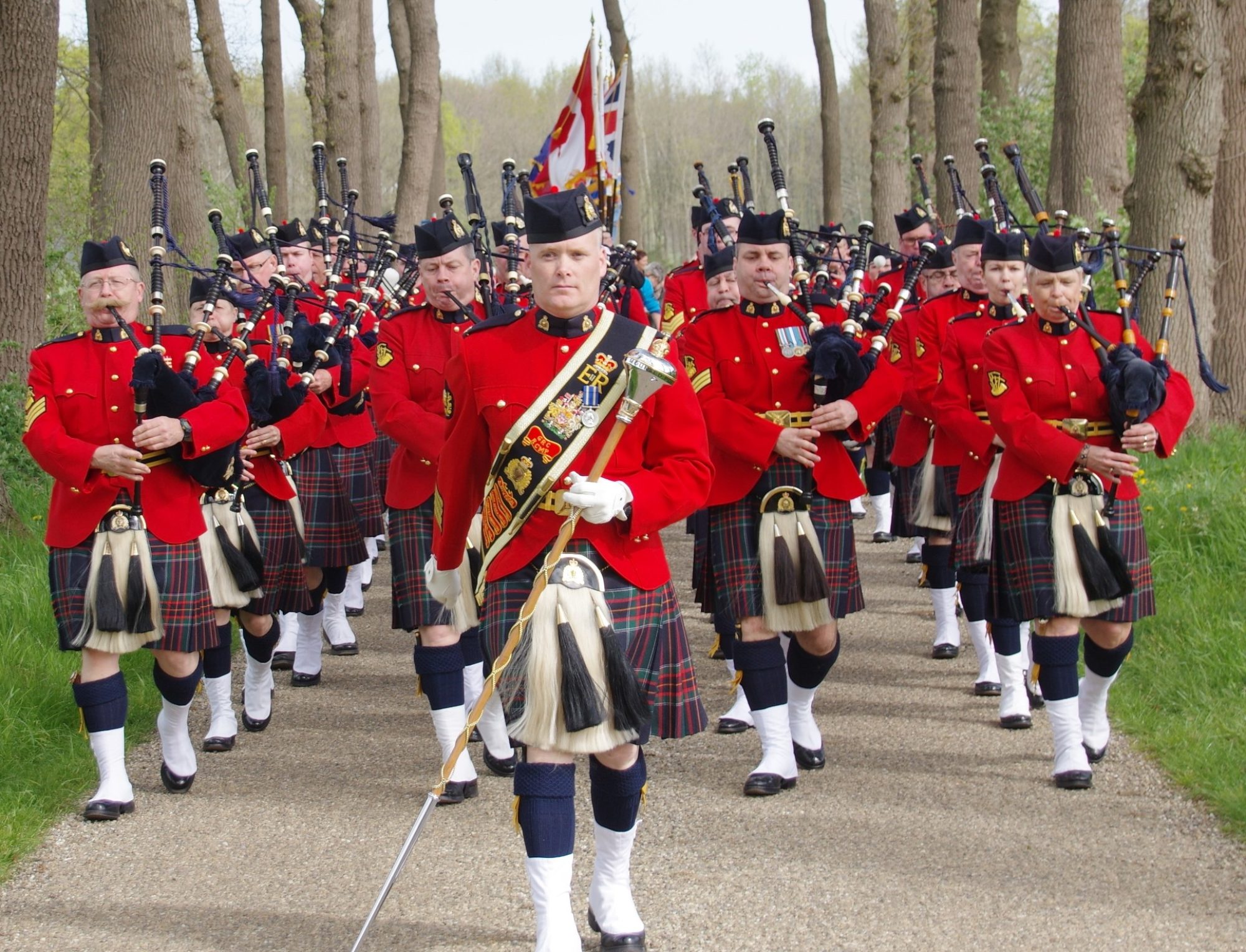 Royal Canadian Mounted Police Pipe & Drums & Dancers NHSCOT